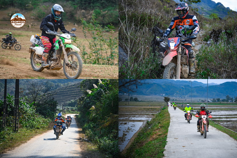 The new challenge of off-road routes presents a greater test of the terrain in Vietnam.